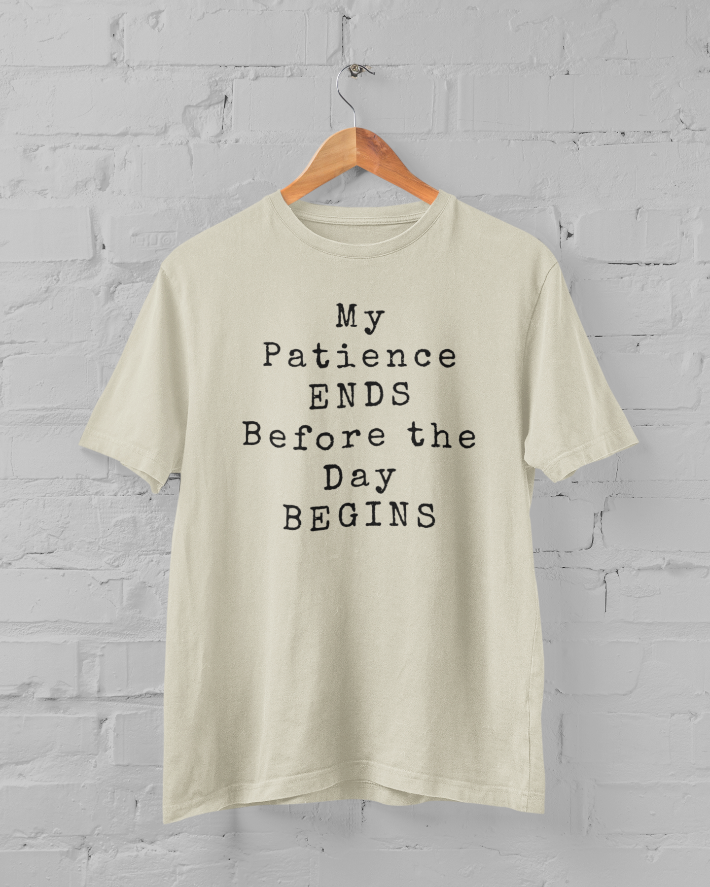 My Patience Ends Before The Day Begins