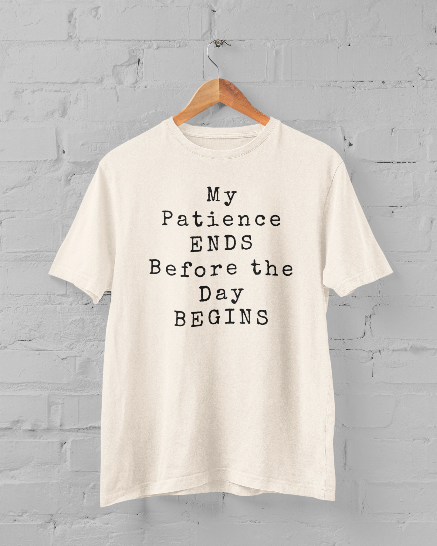 My Patience Ends Before The Day Begins