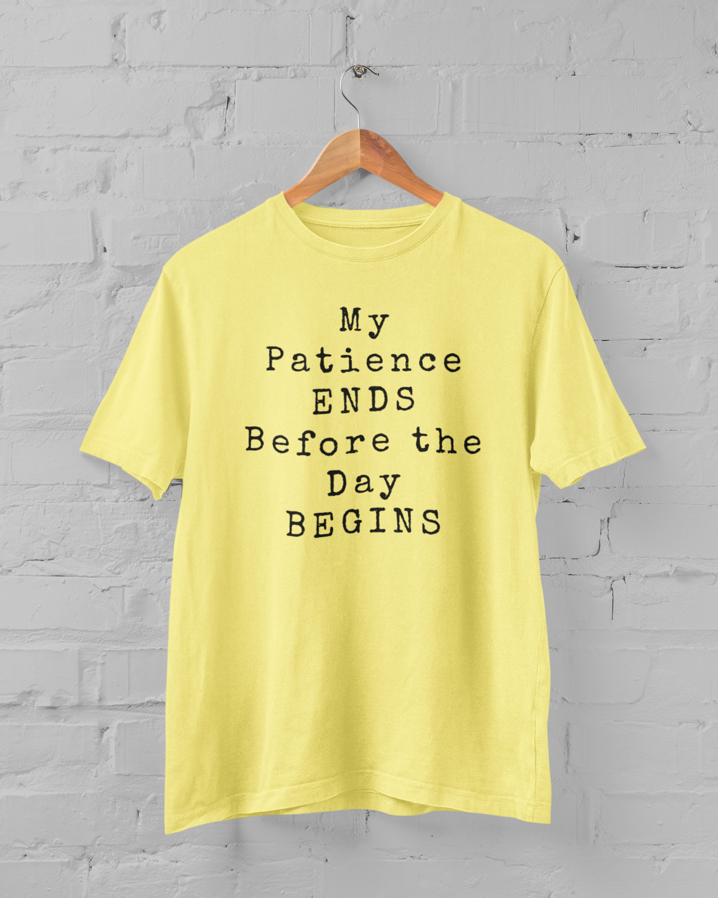 My Patience Ends Before The Day Begins