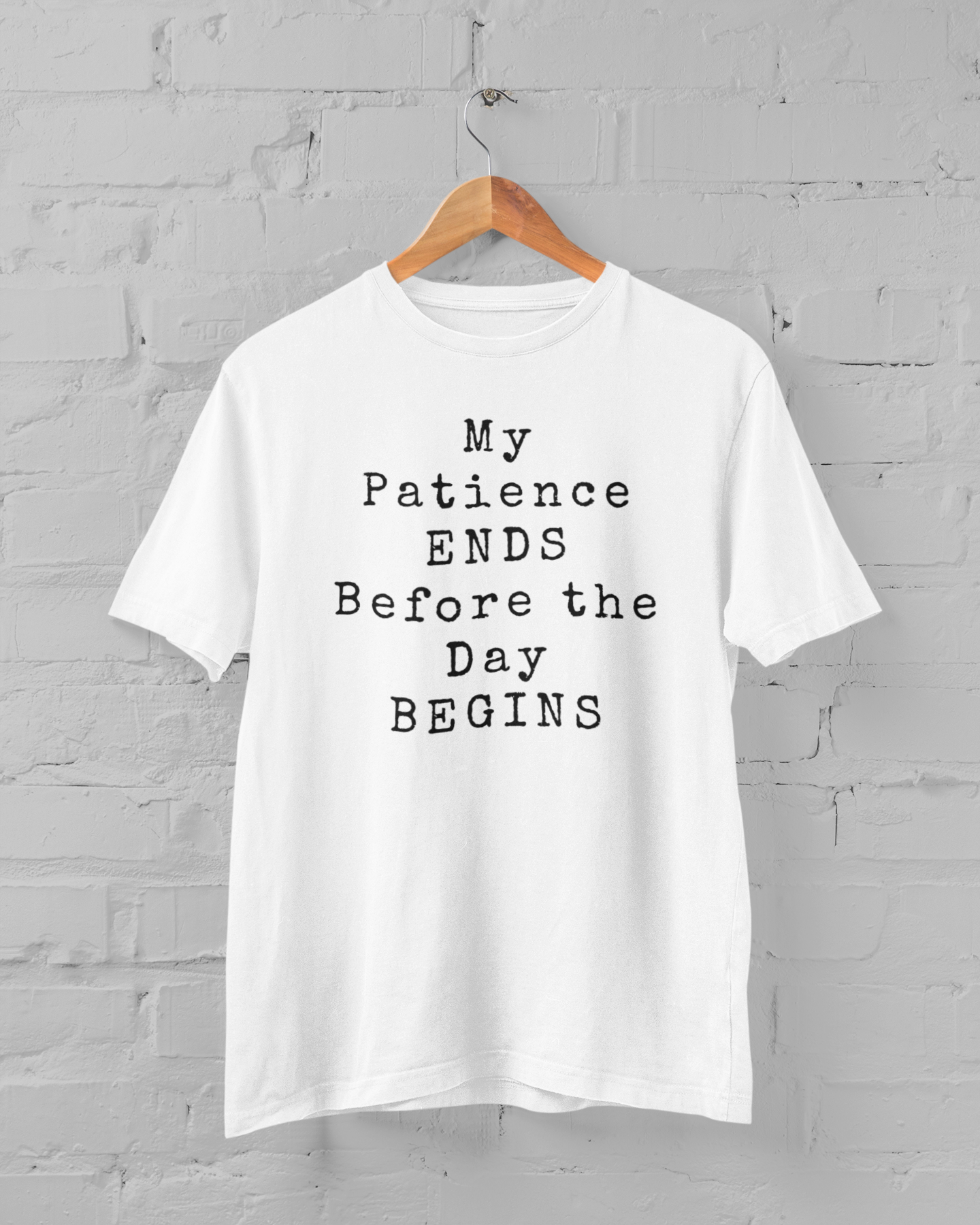 My Patience Ends Before The Day Begins