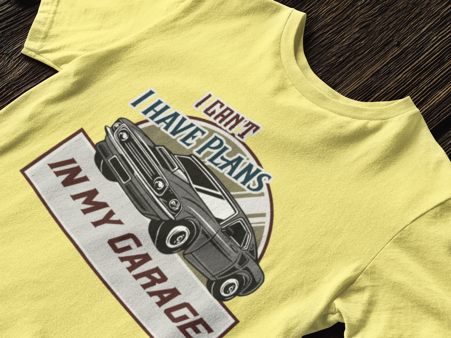 I Can't I have Plans in my Garage